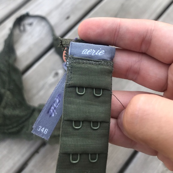 Olive green aerie bralette - Picture 2 of 4